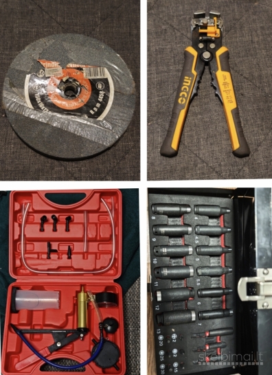 Visi Įrankiai ir daiktai pilnai veikiantis