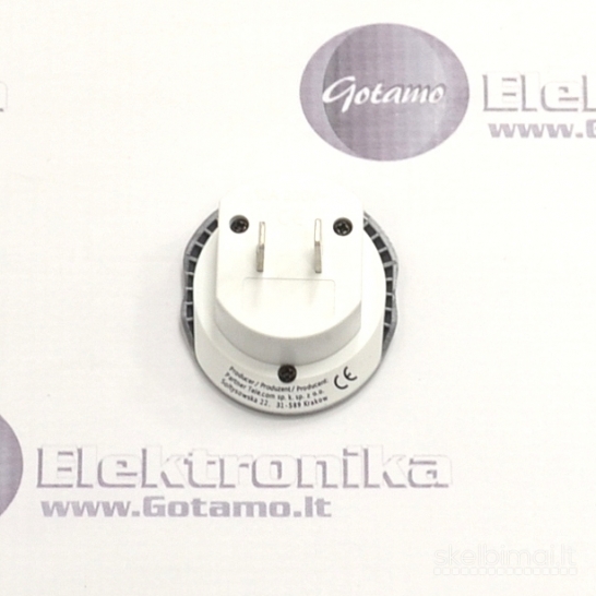 961 220V tinklo adapteris perėjimas į JAV (Type A) Blue Star universalus