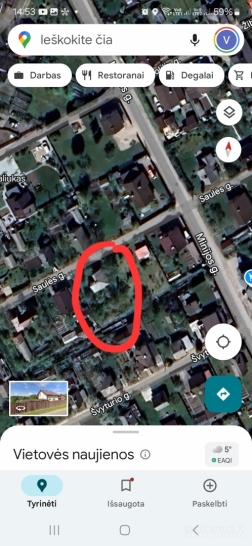 Sodų bendrijoje „Šernai“, Žiaukų kaime, Klaipėdos rajone