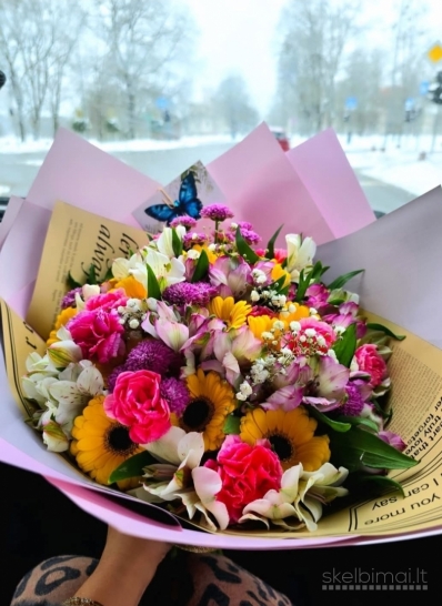 Gėlių pristatymas Druskininkų mieste ir Dzūkijos regione