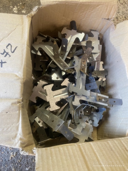 Gipso kartono plokščių karkaso tvirtinimo detalės