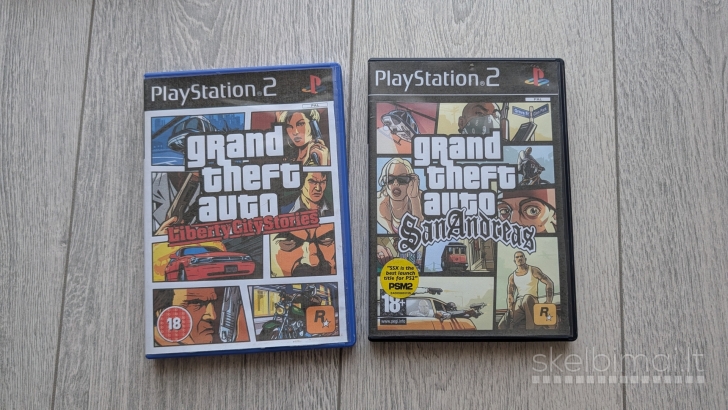 Sony PlayStation 2 Slim Silver SCPH-70004 PAL + 2 žaidimai