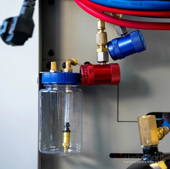 Kondicionierių pildymo AC stotelė R1234a / R1234yf