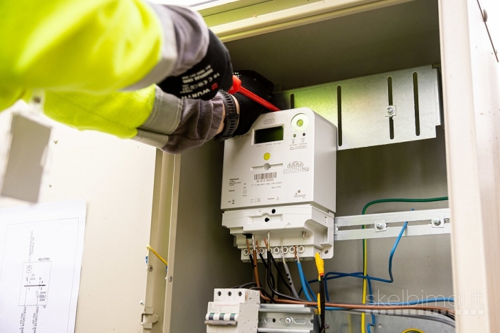 Prisijungimas prie miesto elektros tinklų ESO