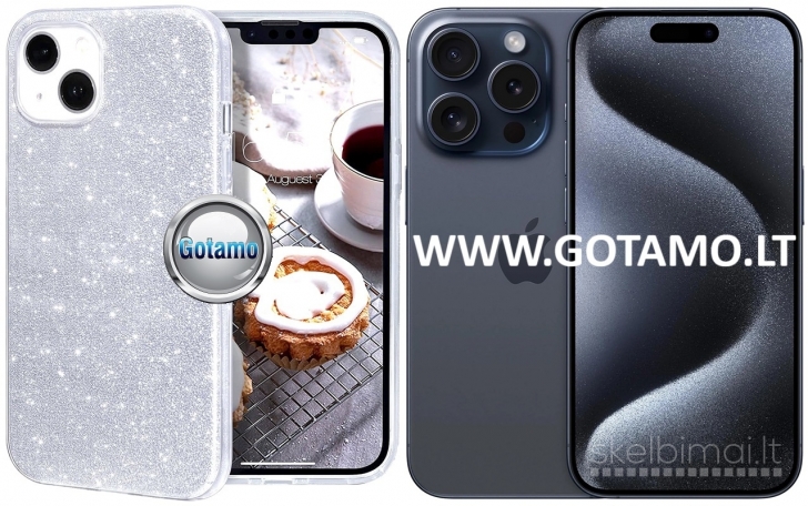 971 iLLumi-Neo dėklai nugarėlės Apple iPhone 15 Pro telefonui