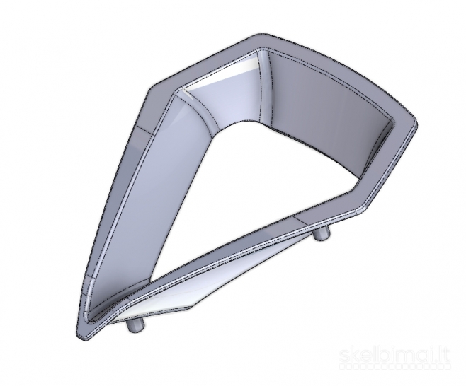 Pakaitinis plastikinis dangtelis AUDI SQ5 2019 R21 ratlankio