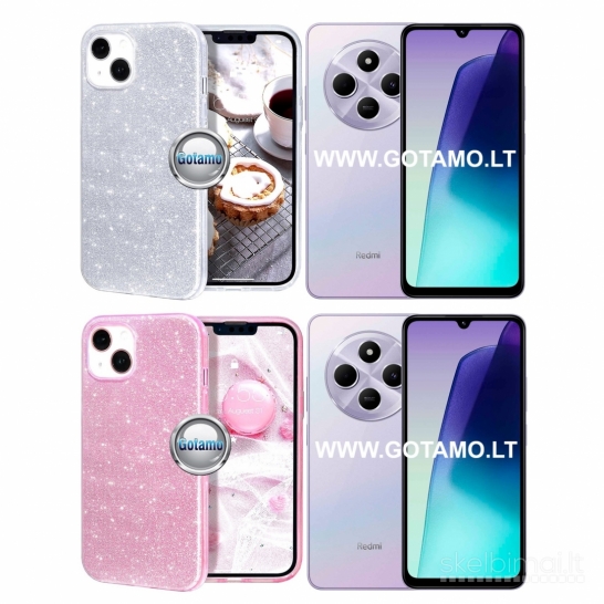 974 iLLumi-Neo dėklai nugarėlės Xiaomi Redmi 14C / A4 ir Poco C75 telefonams