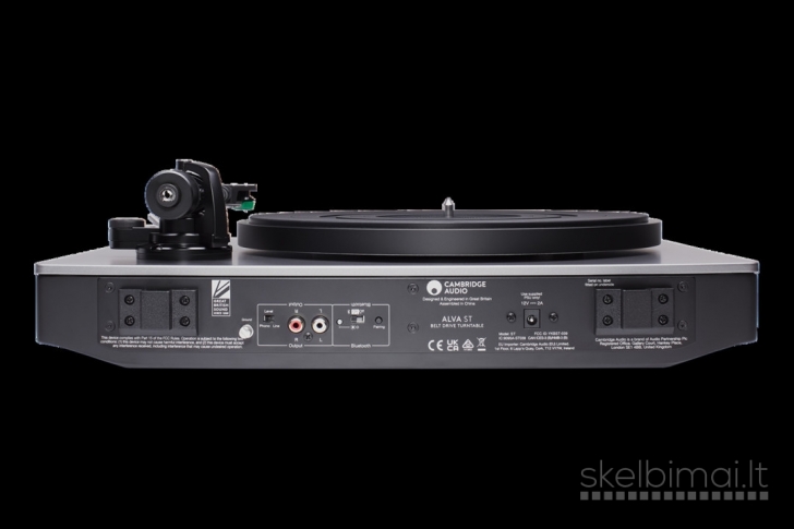 Cambridge Audio Alva ST Patefonas Diržinė pavara su Bluetooth