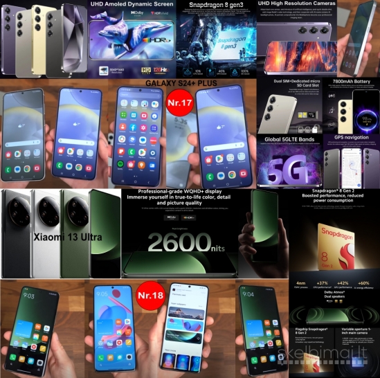 NAUJI! XIAOMI-SAMSUNG-GOOGLE PIXEL-iPHONE - PIGIAU