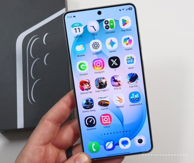 NAUJAS SAMSUNG GALAXY S26 ULTRA ANALOGAS + DĖKLAS DOVANŲ