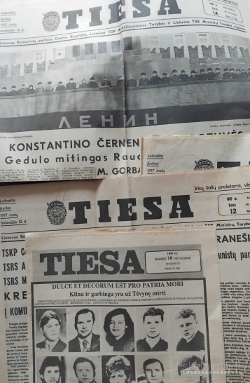 Seni laikraščiai Nepriklausomos Lietuvos
