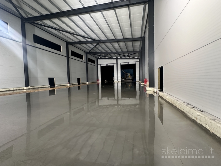 PRAMONINIŲ GRINDŲ BETONAVIMAS