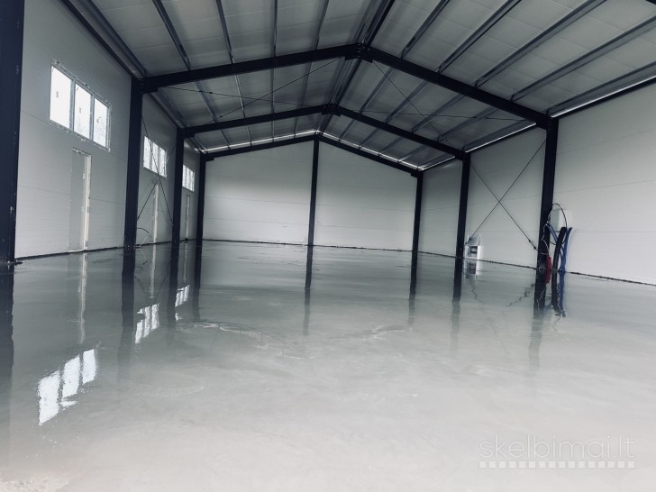 PRAMONINIŲ GRINDŲ BETONAVIMAS