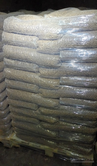 Medžio granules