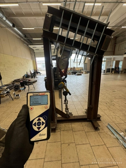 Metalo konstrukciju gamyba ir ju montavimas.