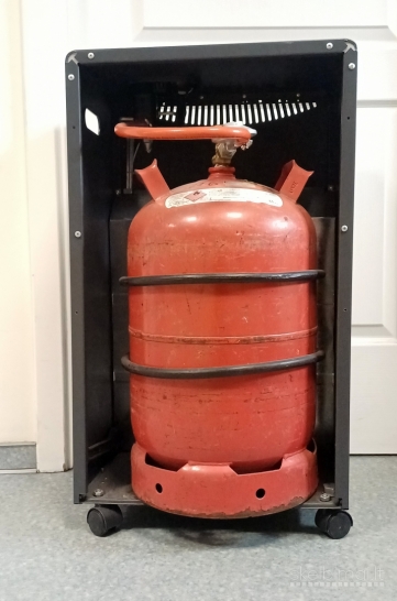 Parduodamas dujinis šildytuvas