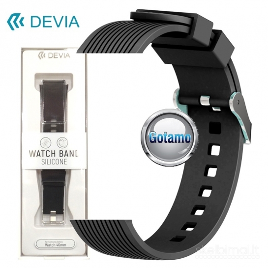 976 Sportinės silikoninės apyrankės Devia Deluxe Sport (22mm)