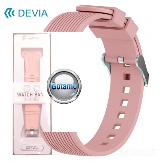 976 Sportinės silikoninės apyrankės Devia Deluxe Sport (22mm)