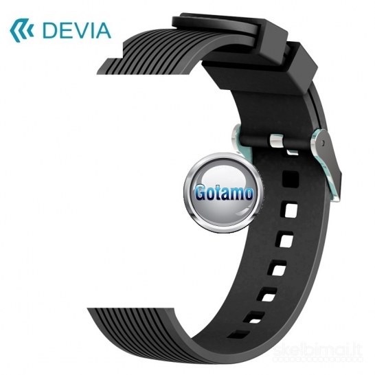 976 Sportinės silikoninės apyrankės Devia Deluxe Sport (22mm)