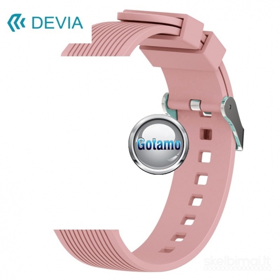 976 Sportinės silikoninės apyrankės Devia Deluxe Sport (22mm)