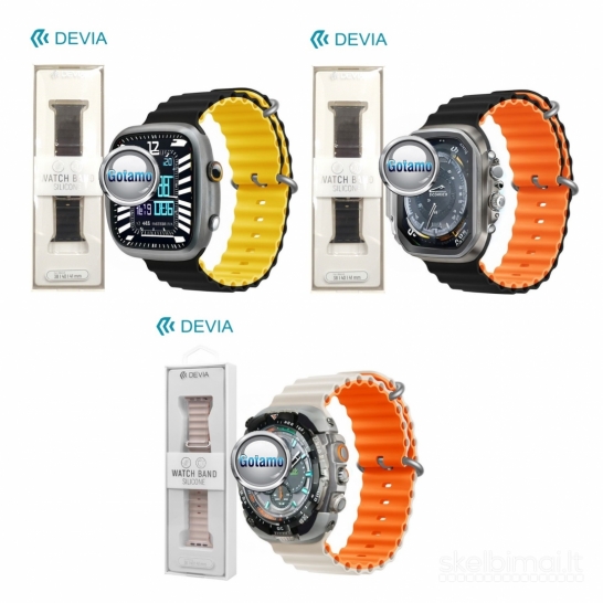 977 Apyrankės dirželiai Devia Deluxe Sport6 Apple Watch 38 / 40 / 41 mm