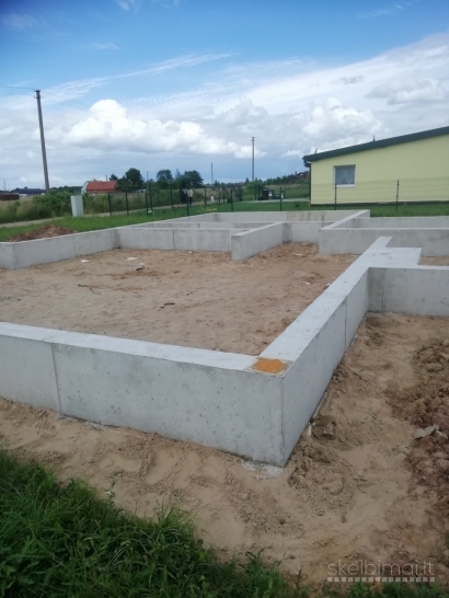 Gręžtinių pamatų įrengimas Kaune ir aplinkui