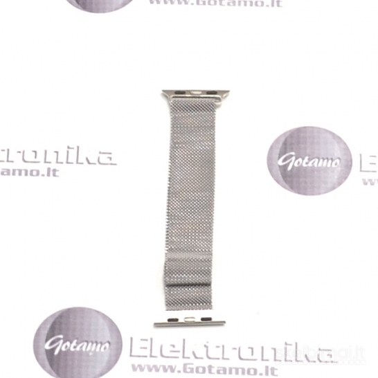 978 Apyrankės dirželiai Devia Elegant Milanese Apple Watch 38 40 41 mm metalinės