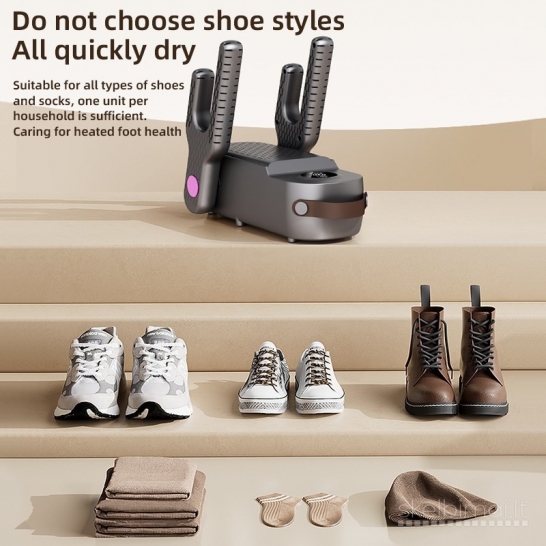 Naujas Elektrinis avalynės batų džiovintuvas