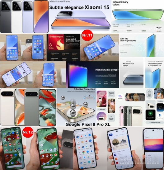 NAUJI! XIAOMI-SAMSUNG-GOOGLE PIXEL-iPHONE - PIGIAU