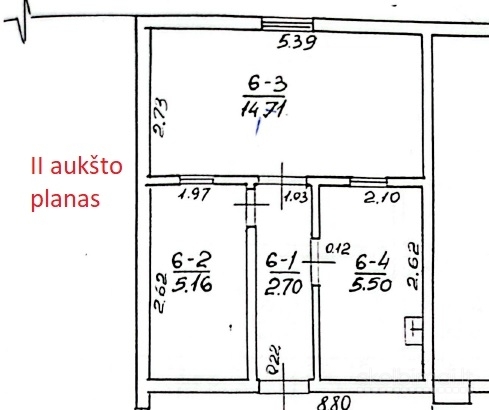 2 aukštų būstas su erdvia terasa 12min nuo Ukmergės centro