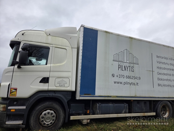 Scania R420 sunkvežimis (izoterminis furgonas)