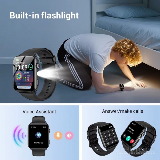 NAUJAS BLACKVIEW 1.91" HD  IŠMANUSIS LAIKRODIS - SMART WATCH