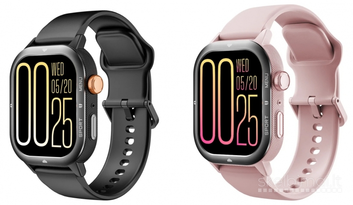 NAUJAS! CUBOT 1.93" HD IŠMANUSIS LAIKRODIS - SMART WATCH