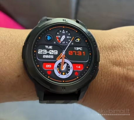 NAUJAS! OUKITEL 1.43" AMOLED HD IŠMANUSIS LAIKRODIS - SMART WATCH