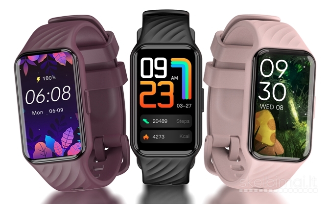 NAUJAS! BLACKVIEW LADY 1.26" HD IŠMANUSIS LAIKRODIS - SMART WATCH