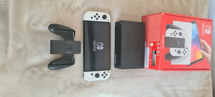 Parduodu atrištą Nintendo Switch Oled 512 Gb - 350€