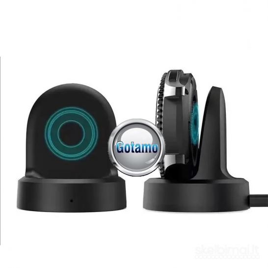 979 Magnetinis įkrovimo padukas stotelė Samsung Galaxy Watch ir Gear S2 / S3