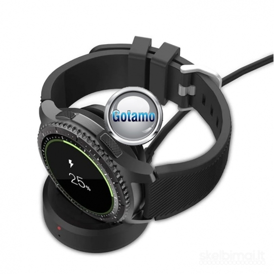 979 Magnetinis įkrovimo padukas stotelė Samsung Galaxy Watch ir Gear S2 / S3