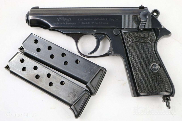 Detuve Walther Pp pistoletui