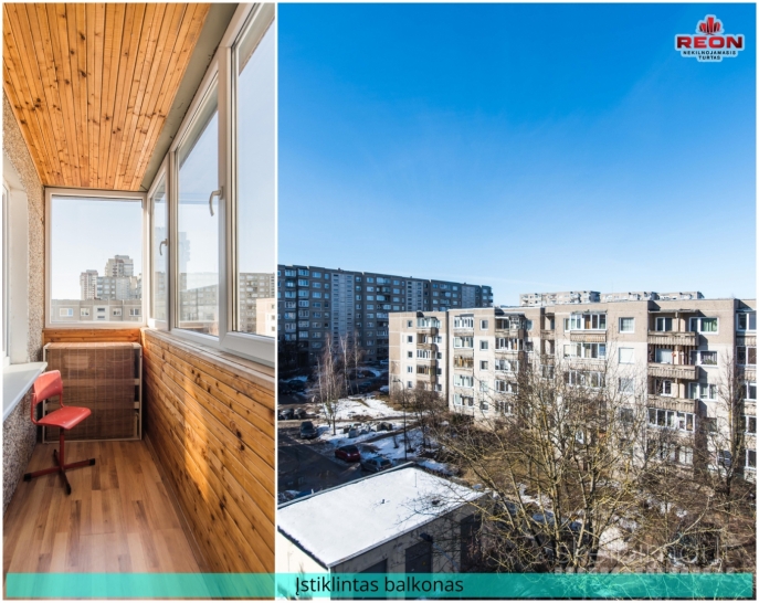 PARDUODAMAS 3 KAMBARIŲ BUTAS APSUPTAS MOKYMO, VALSTYBINIŲ ĮSTAIGŲ IR PARDUOT