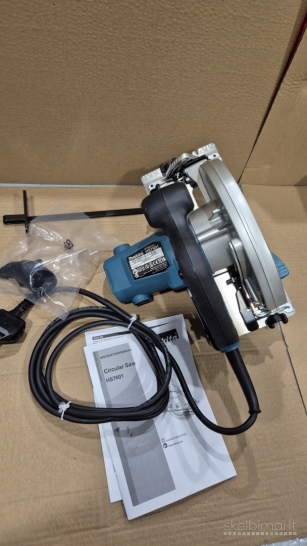 Makita Hs7601 diskinis pjūklas 190mm su dėže