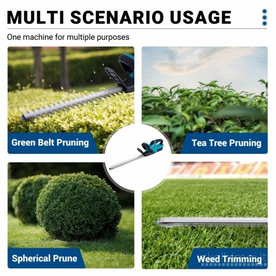 Naujos Akumuliatorinės gyvatvorių žirklės 2x akumuliatoriai