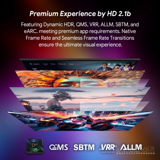 NAUJAS! RX5000 8K ULTRA-TV-BOX-VIRŠ 2000 GOOGLE TV-KANALŲ NEMOKAMAI!