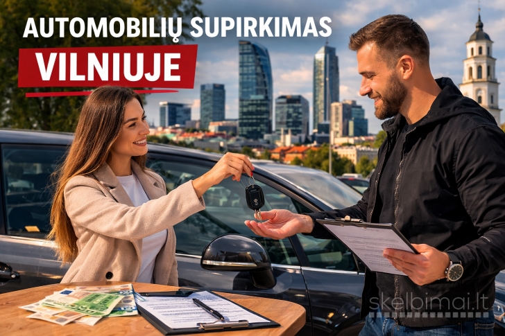 Automobilių supirkimas – greitai parduokite automobilį