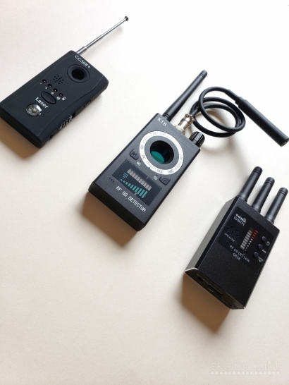 Slaptos įrangos ieškiklio nuoma