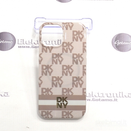 988 Dėklas nugarėlė DKNY Style1 su MagSafe – Apple iPhone 15