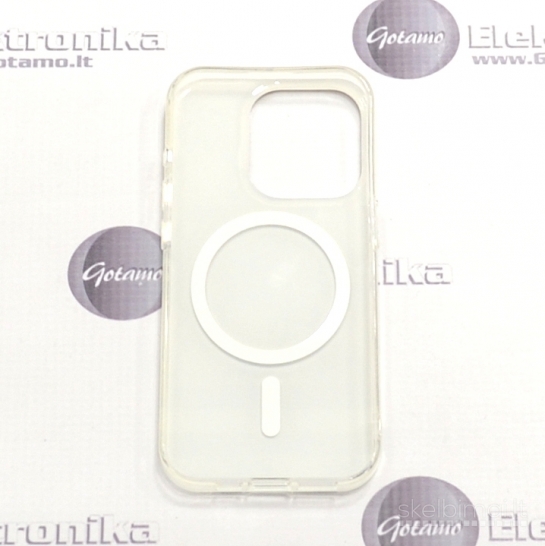 989 Dėklas nugarėlė DKNY Style1 su MagSafe – Apple iPhone 15 Pro