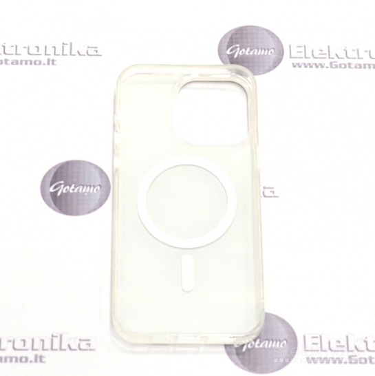 990 Dėklas nugarėlė DKNY Style1 su MagSafe – Apple iPhone 15 Pro Max