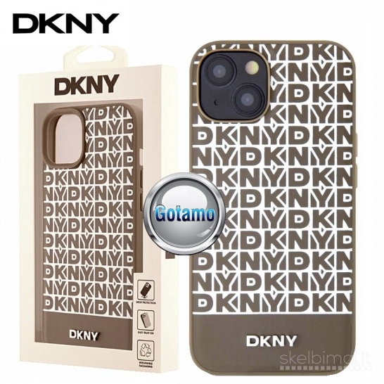 992 Dėklas nugarėlė DKNY Style3 su MagSafe – Apple iPhone 15
