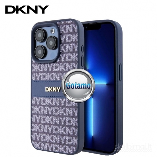 993 Dėklas nugarėlė DKNY Style4 – Apple iPhone 15 Pro Max